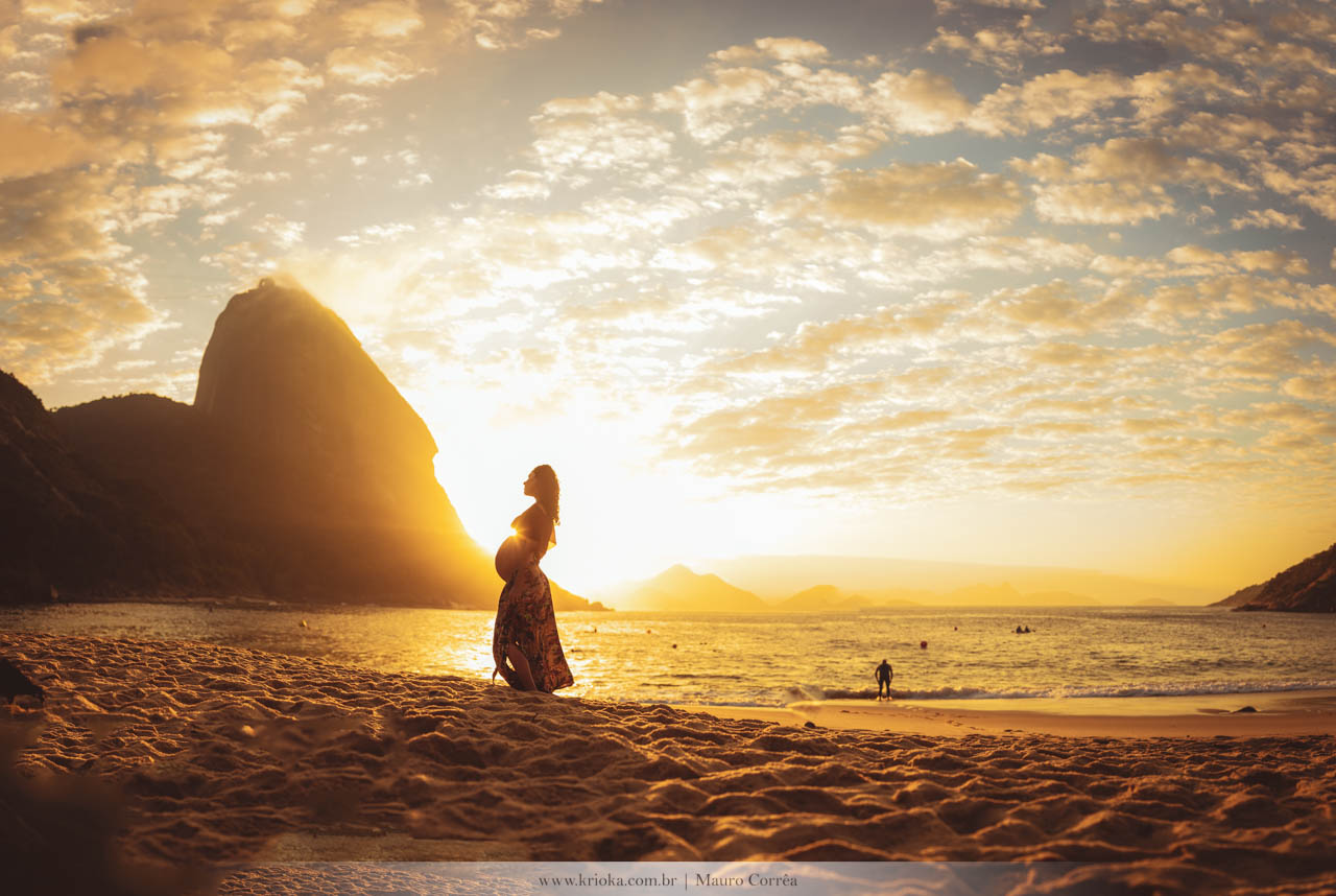 ensaio fotografico de gestante silhueta rio de janeiro